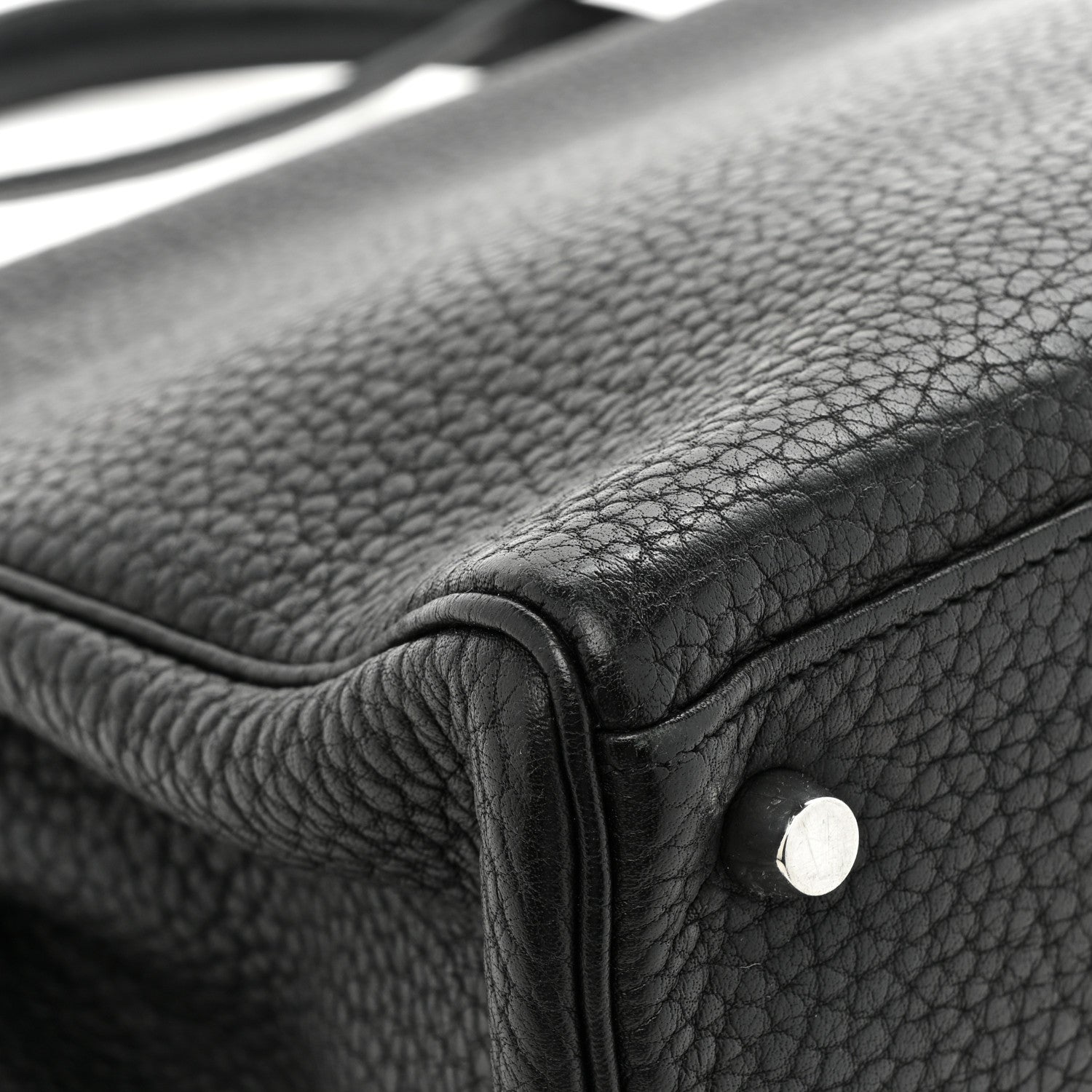 Hermes Fjord Kelly Retourne 35 Black 15 of 17