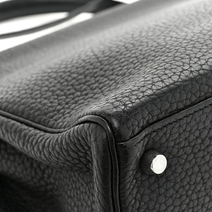 Hermes Fjord Kelly Retourne 35 Black 15 of 17