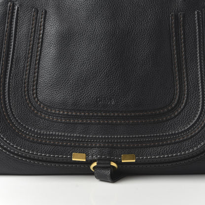 Chloe Calfskin Medium Marcie Satchel Black 16 of 17
