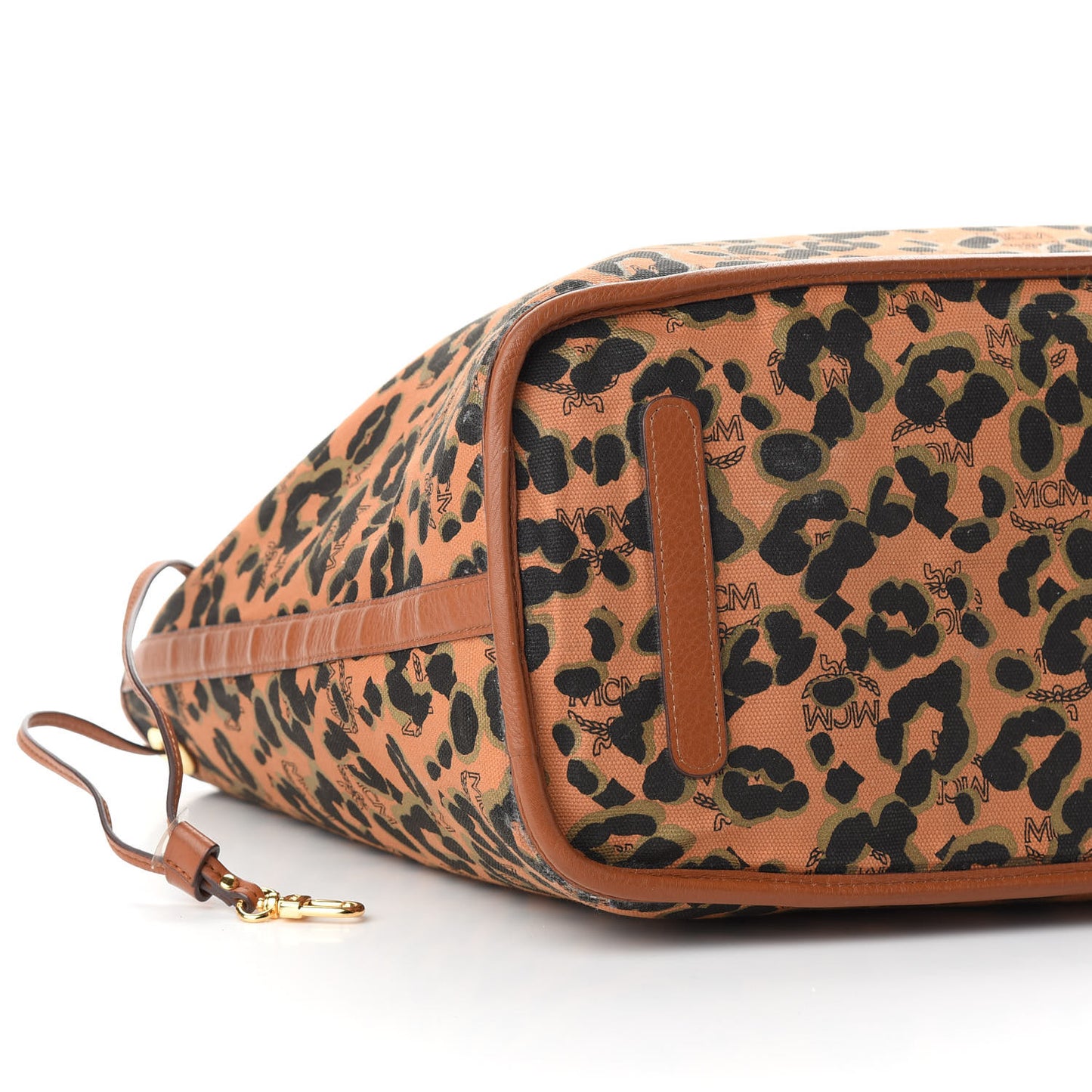 Visetos Reversible Shopping Tote Cognac