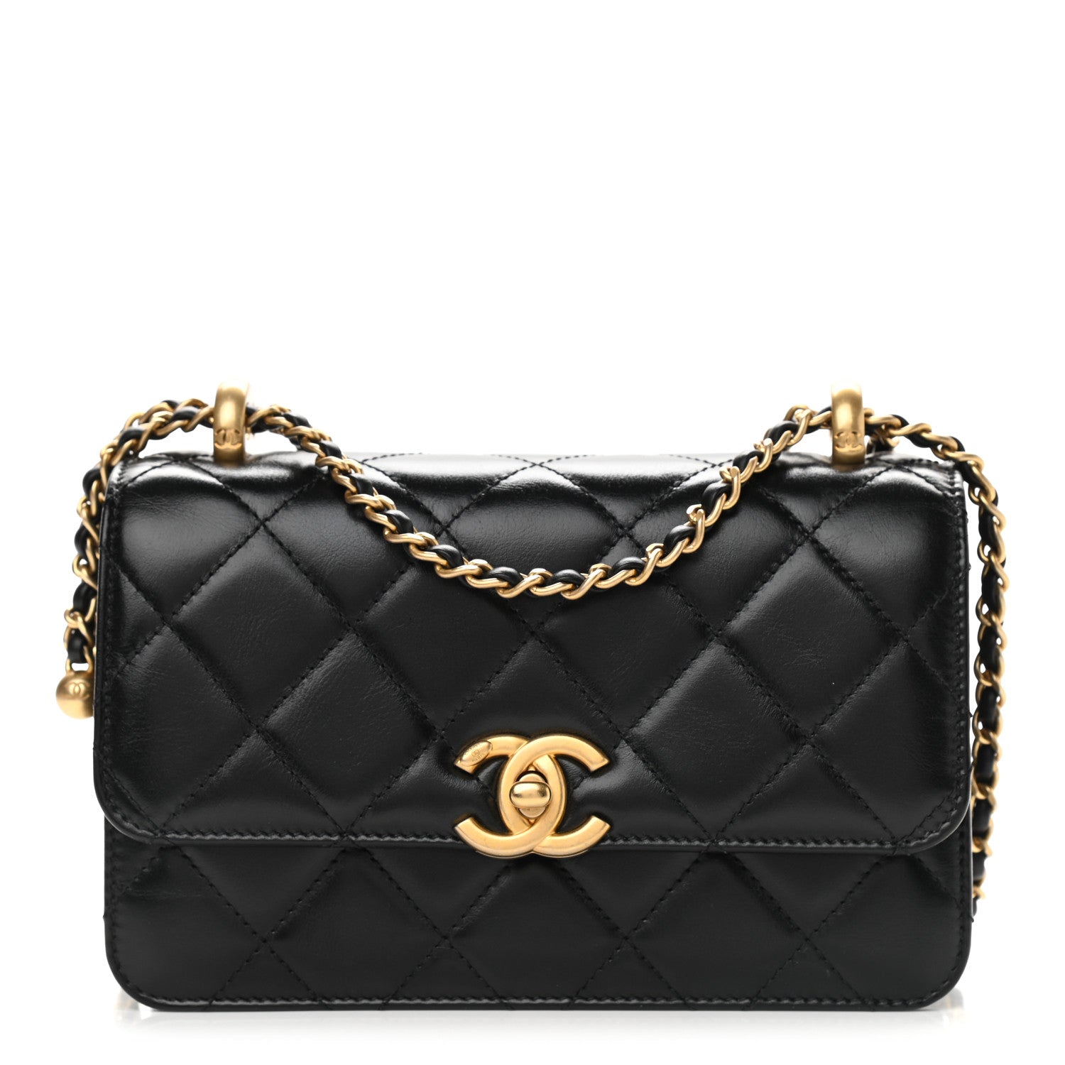 Chanel Calfskin Quilted Mini Perfect Fit Flap Black 1 of 9