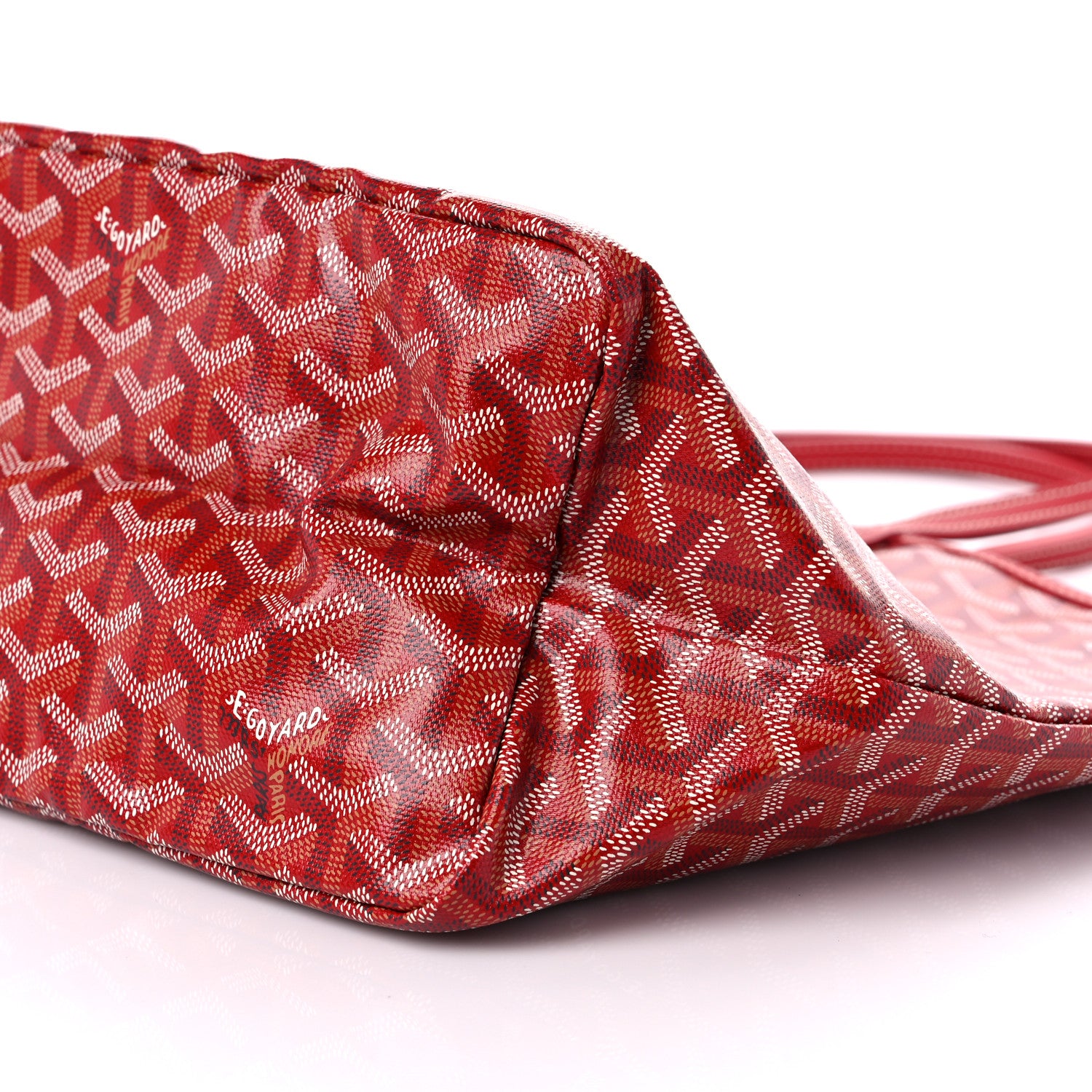 Goyard Goyardine Saint Louis PM Red 9 of 9