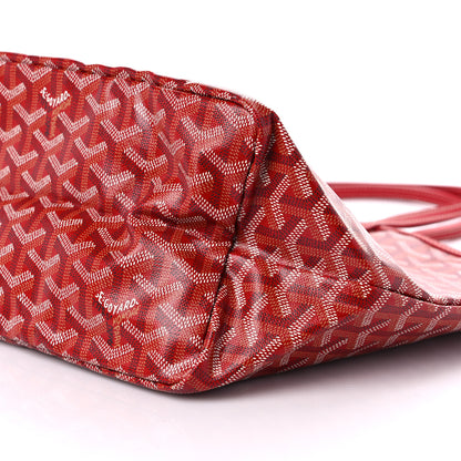 Goyard Goyardine Saint Louis PM Red 9 of 9
