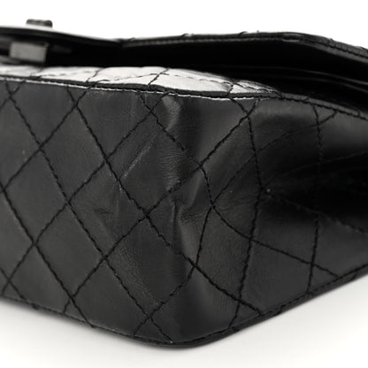 Chanel Aged Calfskin Quilted 2.55 Reissue 225 Flap So Black 10 of 10
