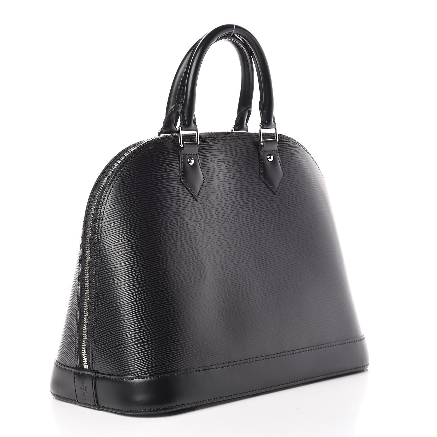 Louis Vuitton Epi Alma MM Black 3 of 12