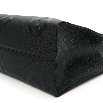 Louis Vuitton Empreinte Monogram Giant Onthego GM Black 9 of 12
