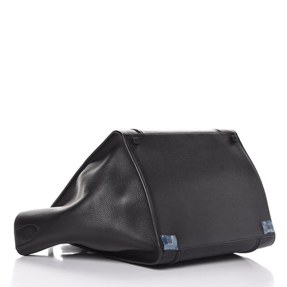 Celine Grained Calfskin Medium Phantom Luggage Black 4 of 11