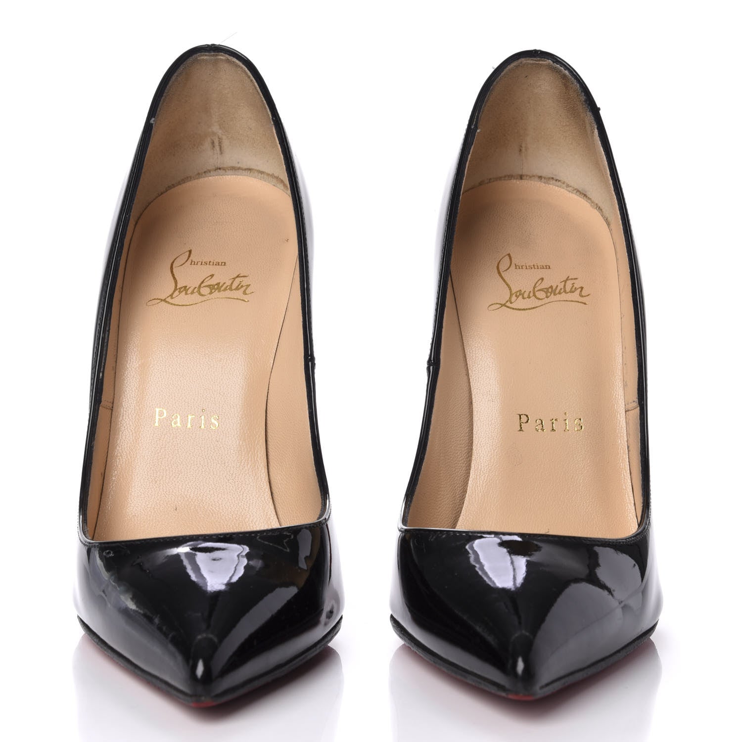 Christian Louboutin Patent Pigalle 120 Pumps 36.5 Black 2 of 9