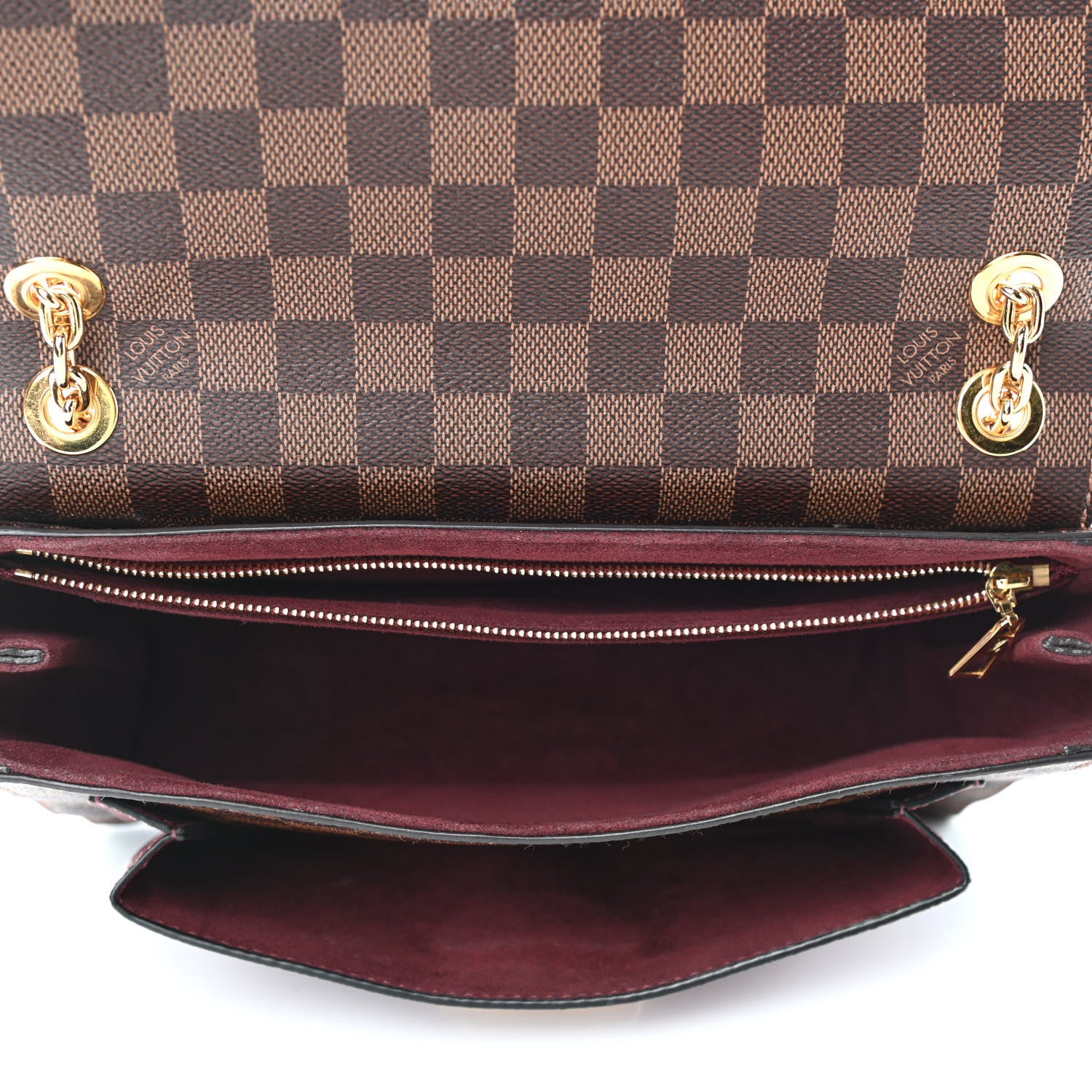Louis Vuitton Damier Ebene Vavin PM Bordeaux 4 of 4