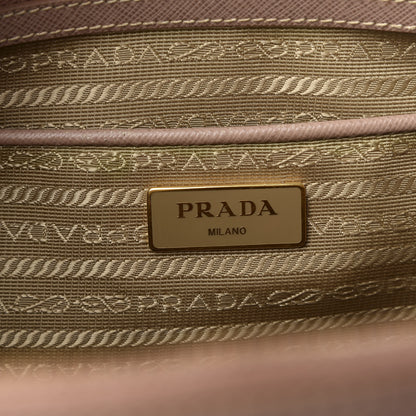 Prada Saffiano Large Galleria Double Zip Tote Cammeo 7 of 8