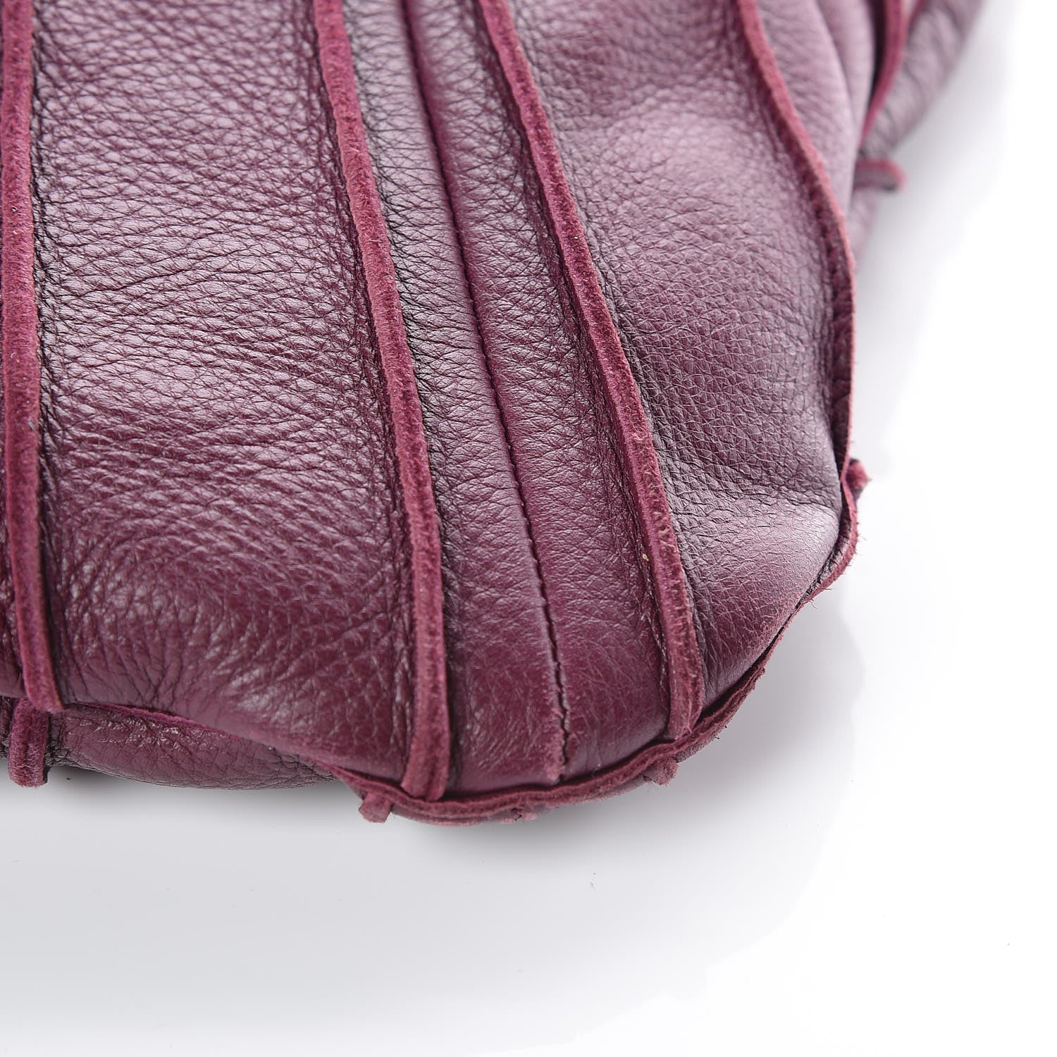 Bottega Veneta Cervo Patchwork Hobo Aubergine 6 of 11