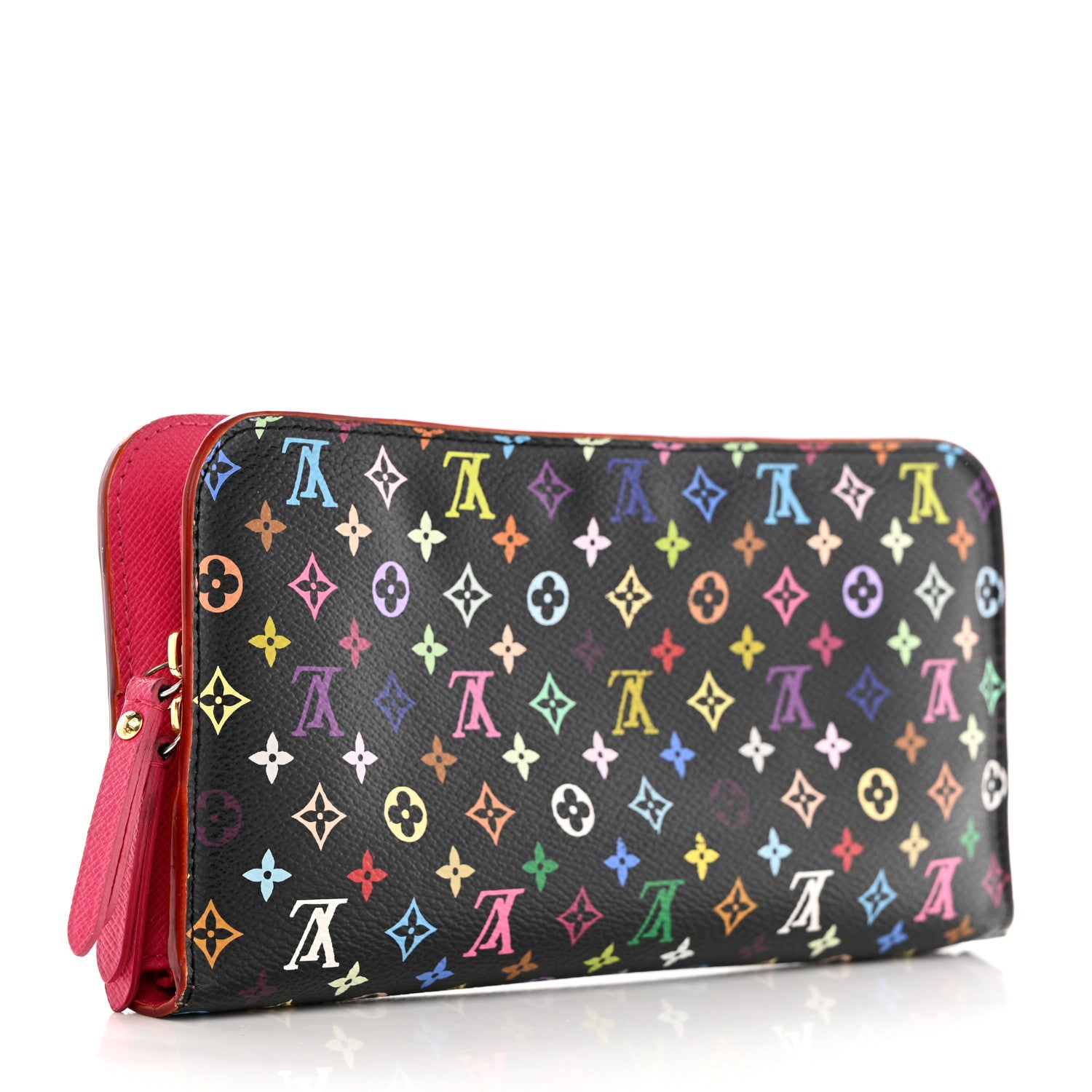Louis Vuitton Monogram Multicolor Insolite Wallet Black Grenade 3 of 11