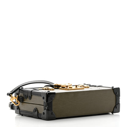 Louis Vuitton Epi Petite Malle Khaki Fango 4 of 12
