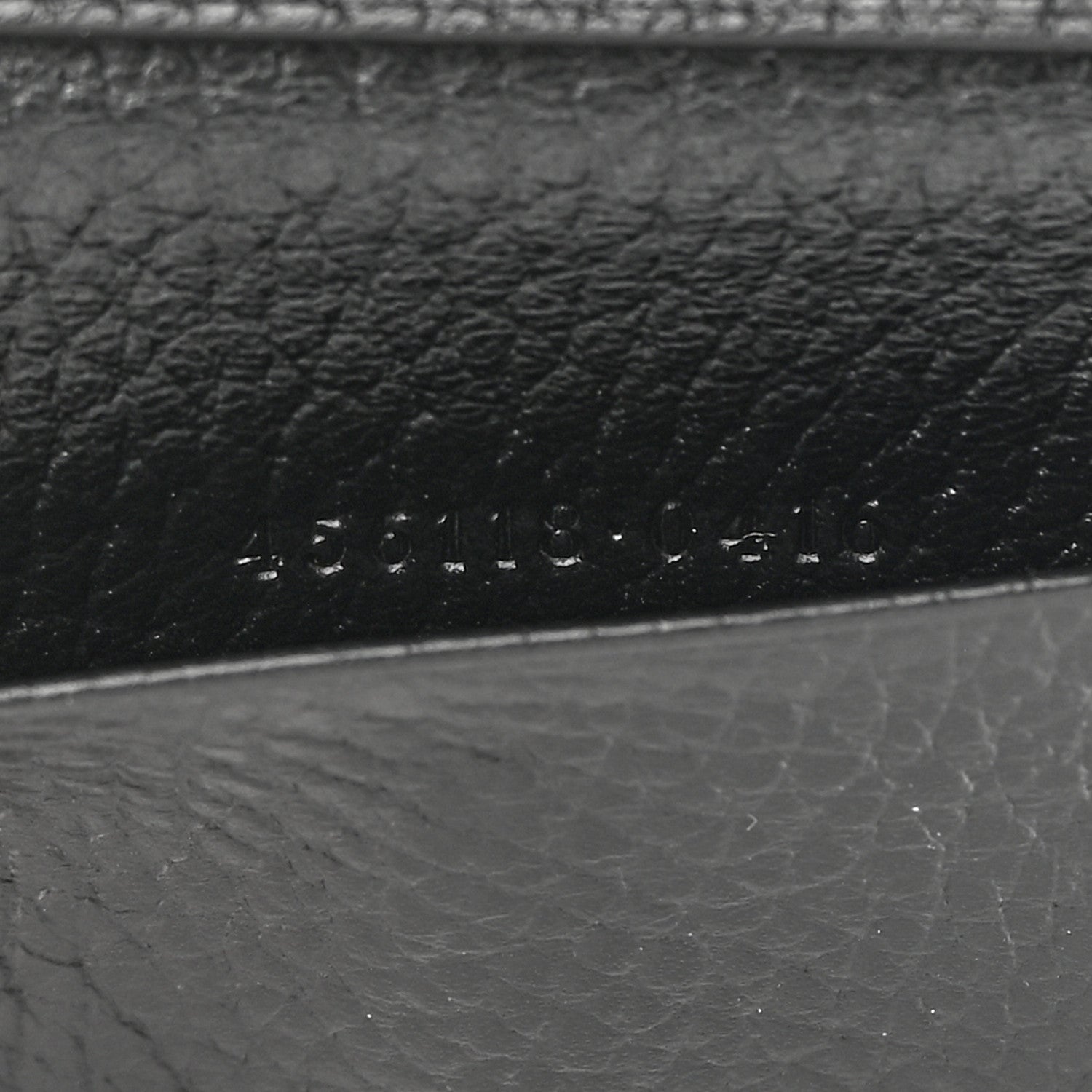 Gucci Dollar Calfskin GG Supreme Monogram GG Marmont 6 Key Holder Case Black Beige Ebony 7 of 8