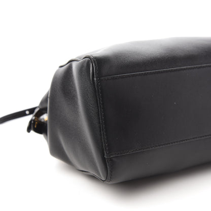 Fendi Nappa Mini Peekaboo Iconic Satchel Black 6 of 9