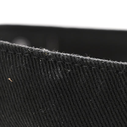 Chanel Cotton CC Cap Hat Black Coral 11 of 12