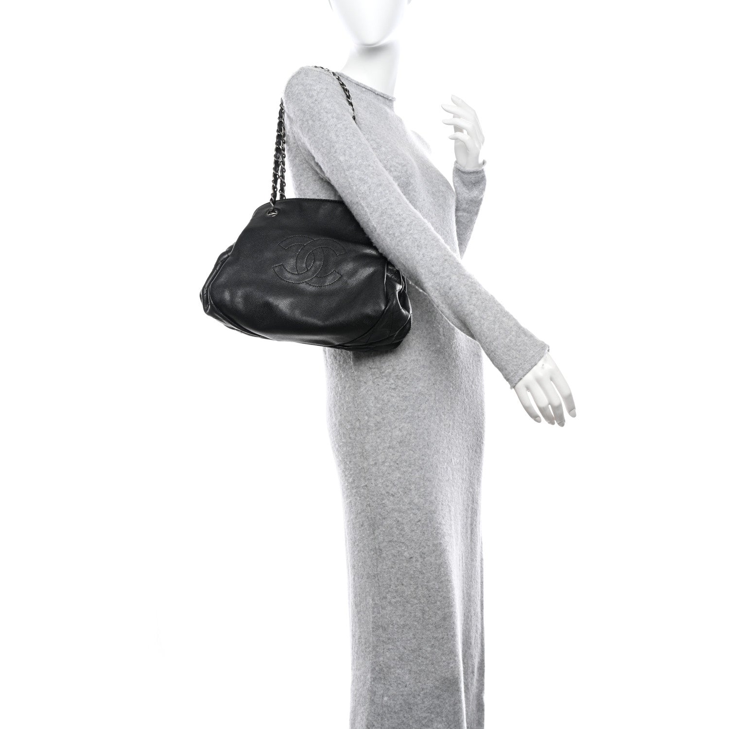 Chanel Caviar 31 CC Shoulder Bag Black 2 of 14