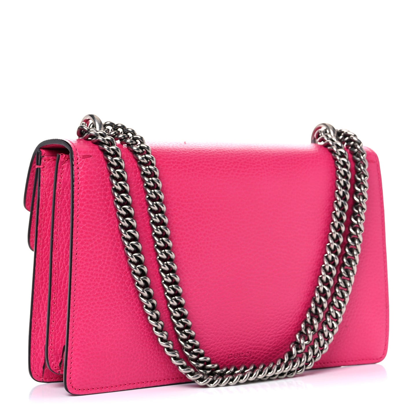 Dollar Calfskin Small Dionysus Shoulder Bag Box Pink