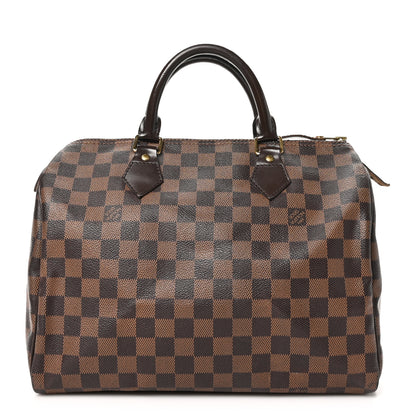 Louis Vuitton Damier Ebene Speedy 30 1 of 11