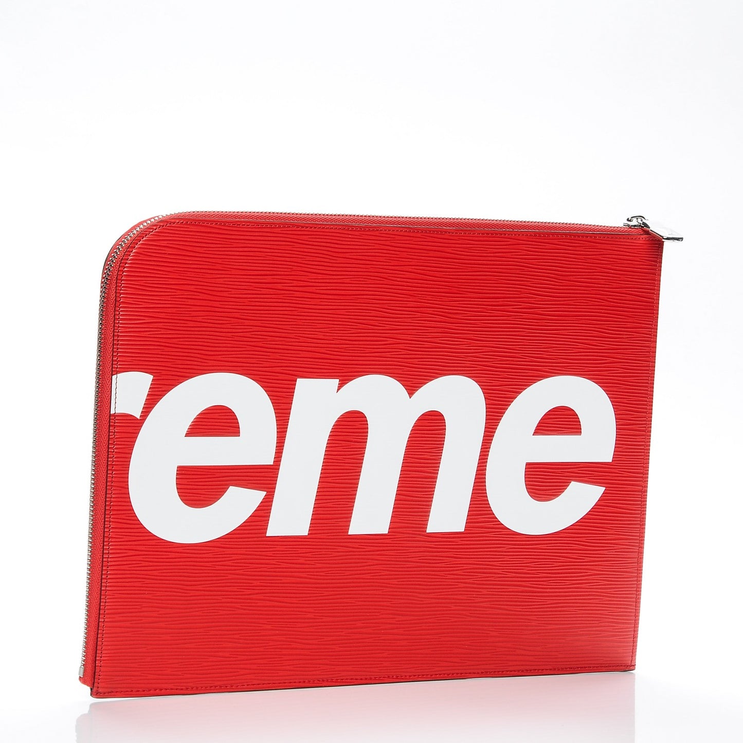 X SUPREME Epi Pochette Jour GM Red