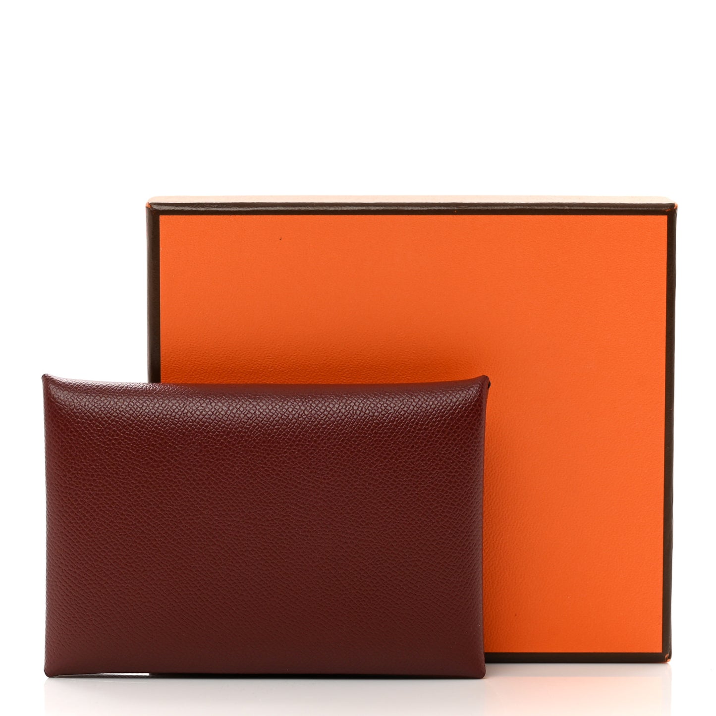 Epsom Calvi Card Case Rouge H