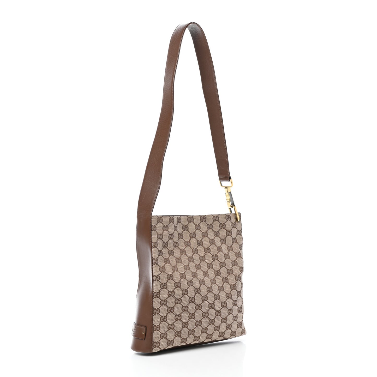 Monogram Hobo Dark Brown