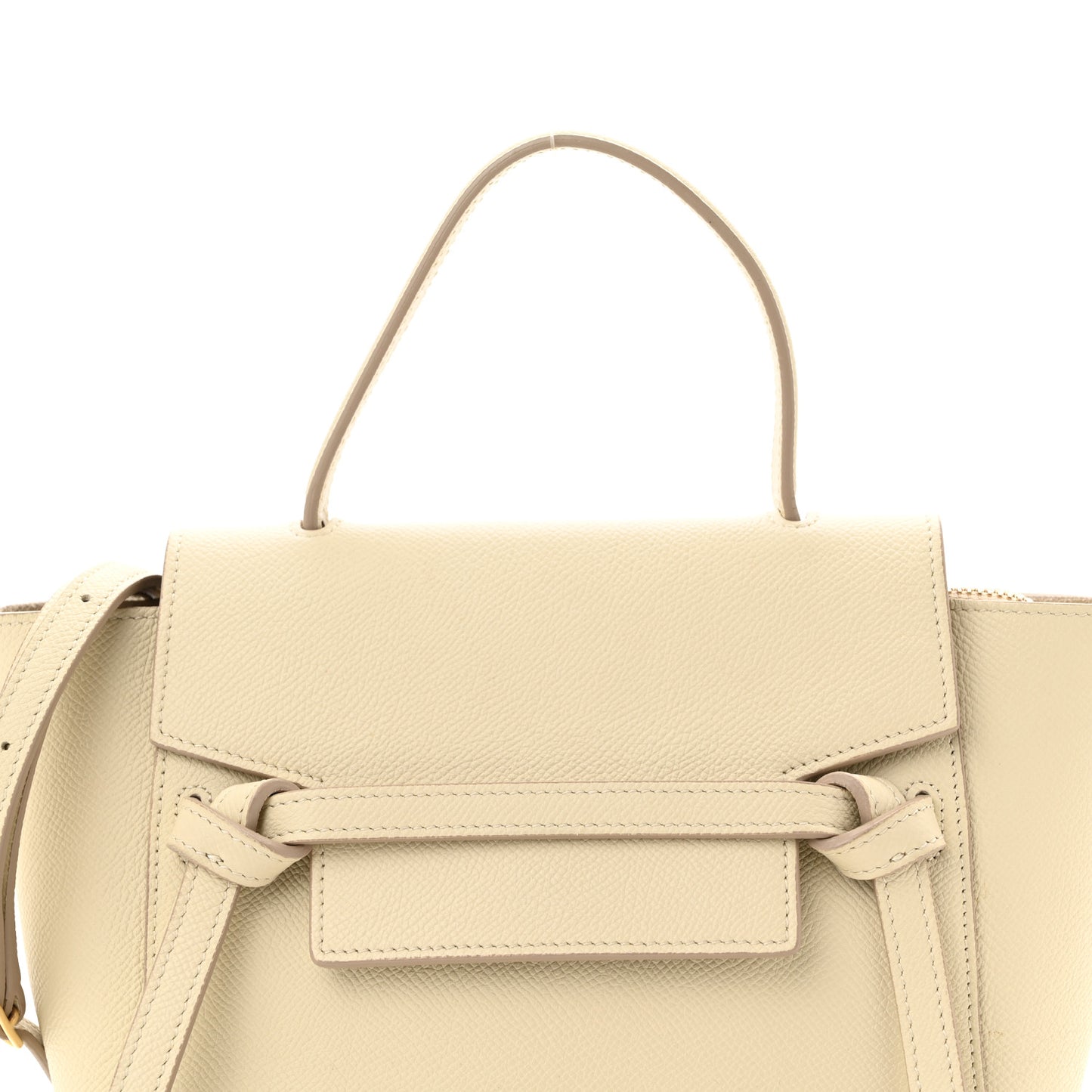 Grained Calfskin Nano Belt Bag Linen