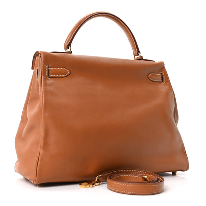 Hermes Gulliver Kelly Retourne 32 Gold 3 of 10