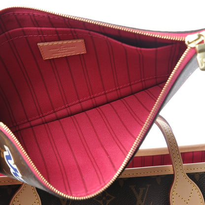 Louis Vuitton Monogram Stories Neverfull MM 9 of 9