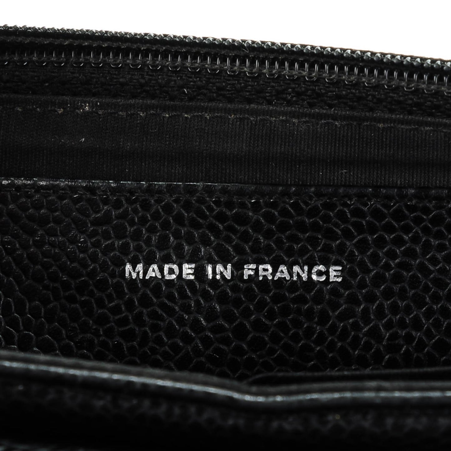 Caviar Half Moon Wallet On Chain WOC Black