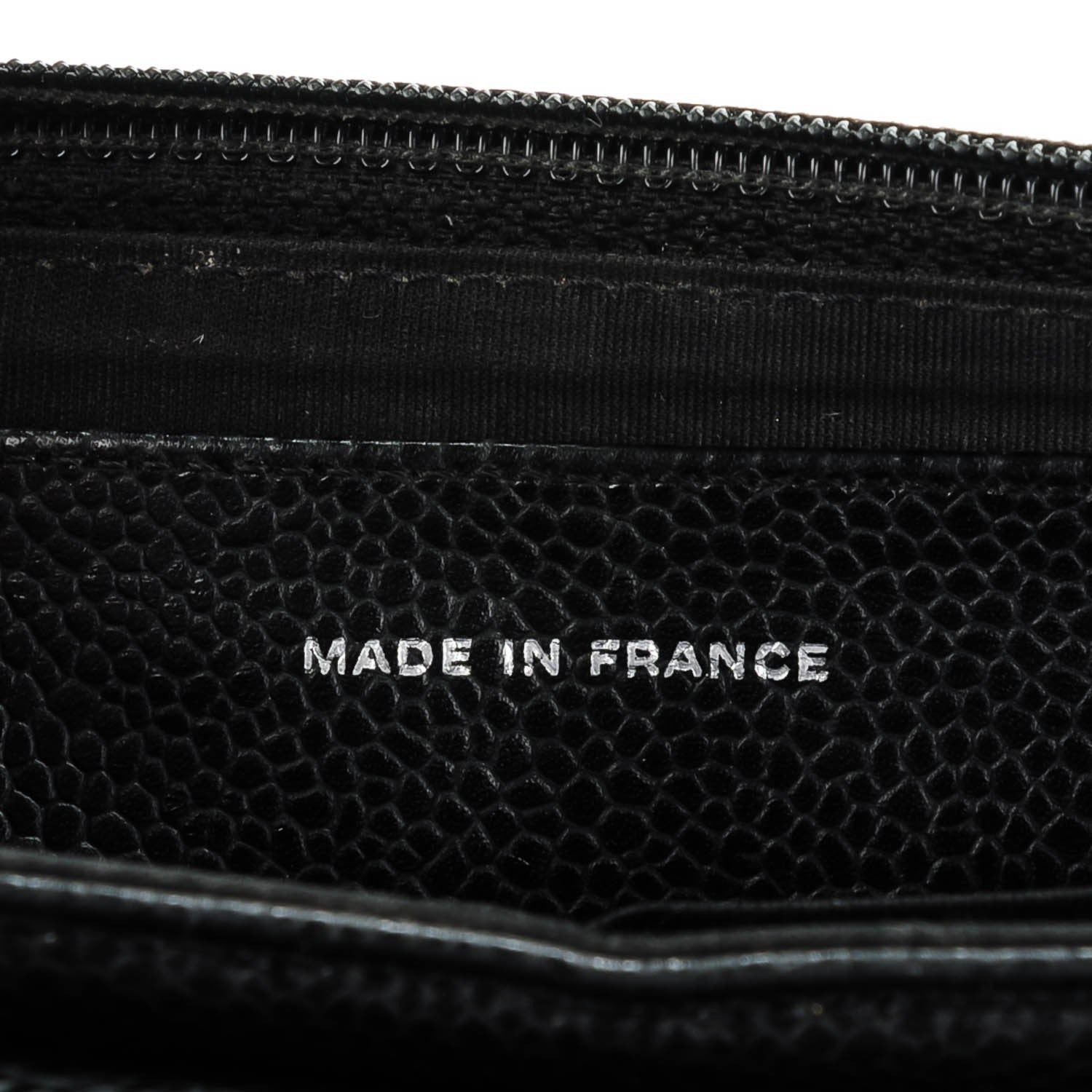 Chanel Caviar Half Moon Wallet On Chain WOC Black 7 of 8