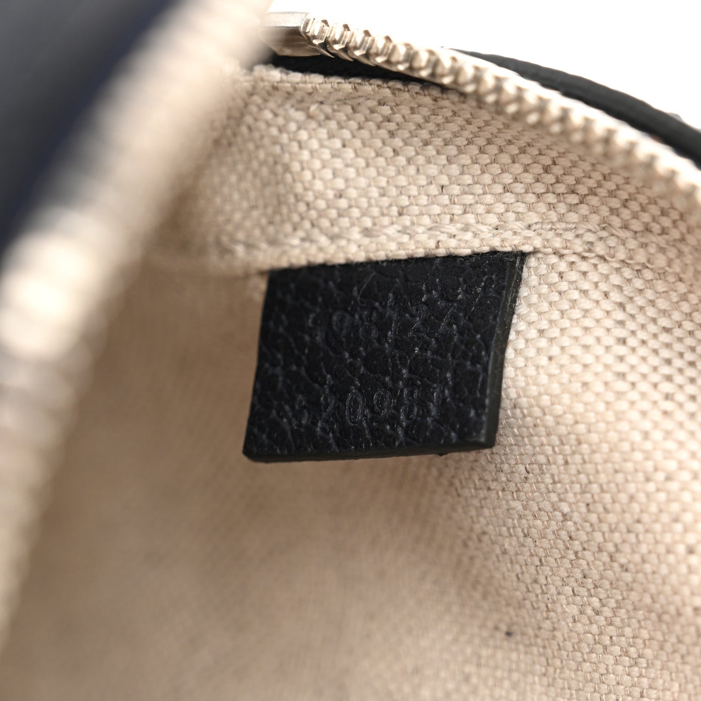 GG Supreme Monogram Textured Calfskin Web Mini Ophidia Messenger Beige Blue