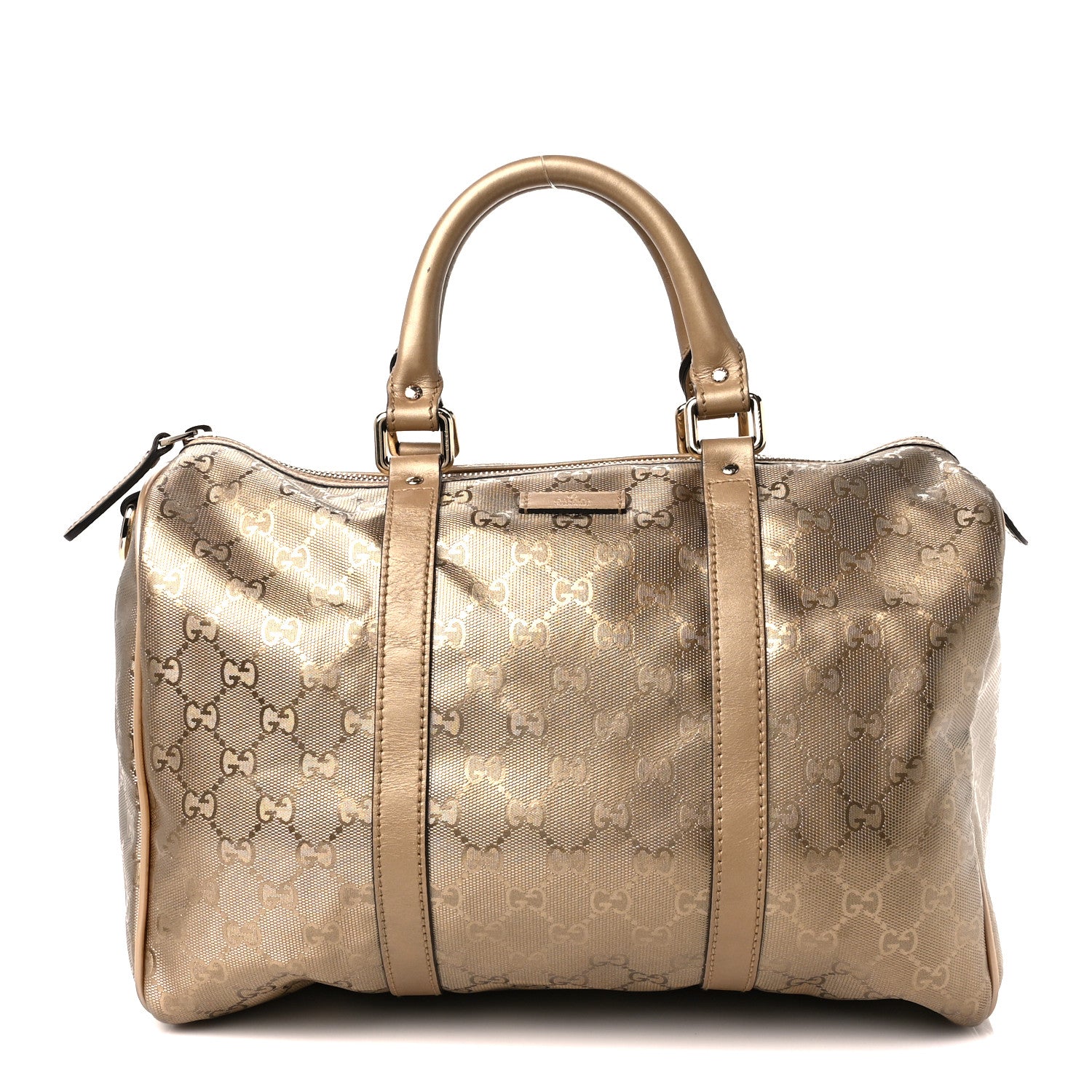 Gucci Imprime Monogram Medium Joy Boston Champagne 1 of 13