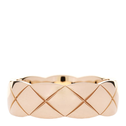 Chanel 18K Beige Gold Diamond Small Coco Crush Ring 56 7.75 3 of 7