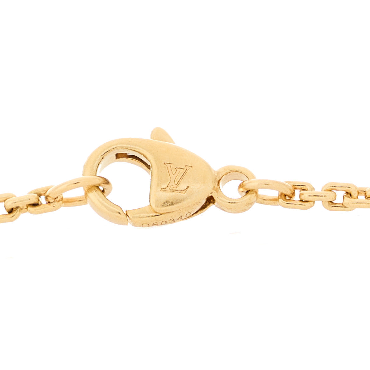 Louis Vuitton 18K Yellow Gold Diamond Idylle Blossom LV Bracelet 6 of 7