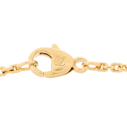 Louis Vuitton 18K Yellow Gold Diamond Idylle Blossom LV Bracelet 6 of 7