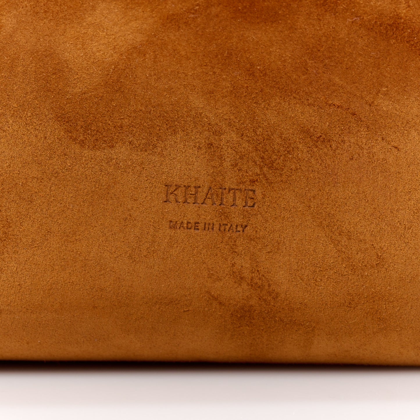 Suede Calfskin Beatrice Small Hobo Caramel