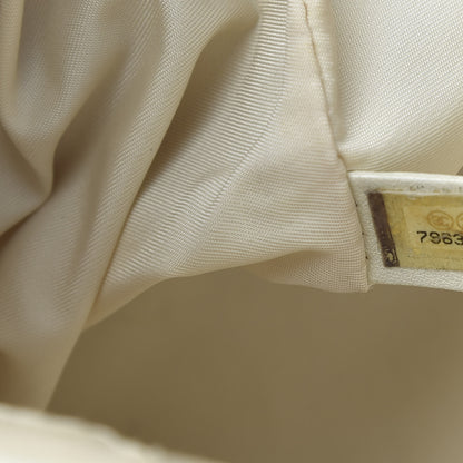 Chanel Nylon Travel Shoulder Bag White 7 of 16