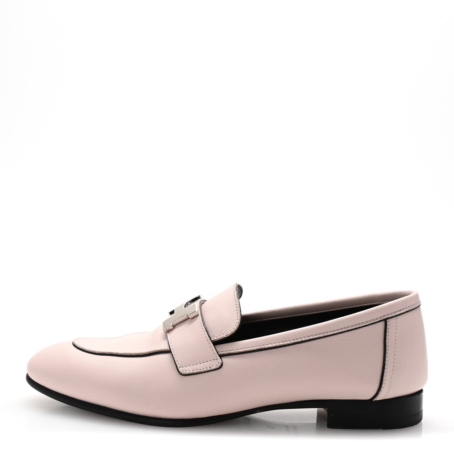 Calfskin Womens Paris Loafers 36 Rose Petale