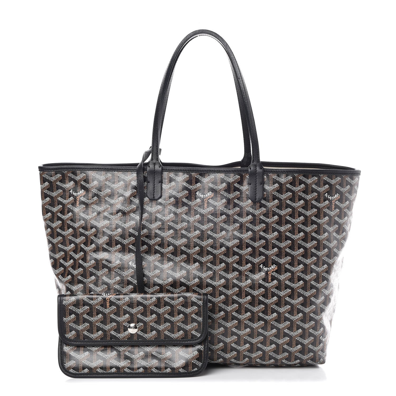 Goyard Goyardine Saint Louis PM Black 1 of 8
