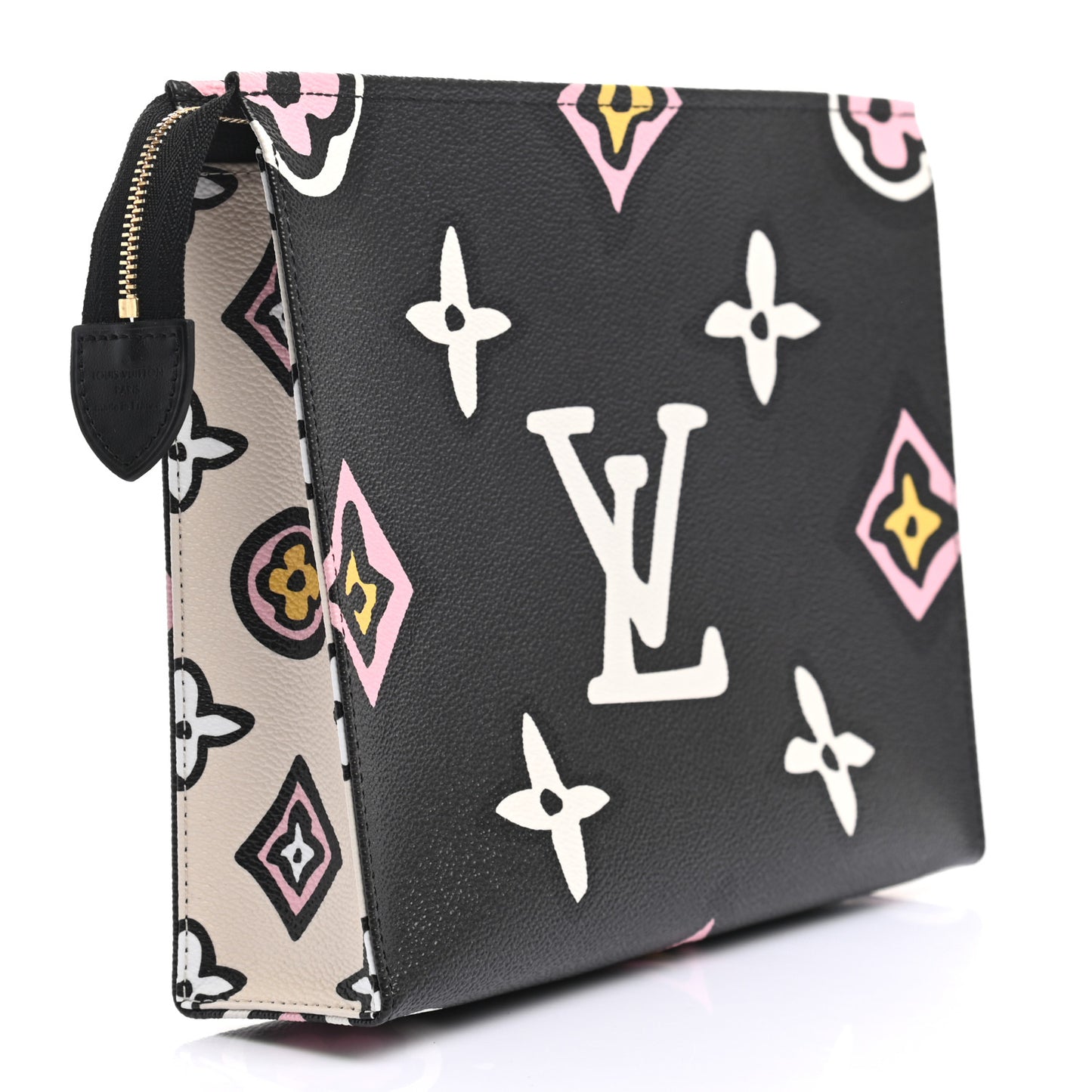 Monogram Giant Wild At Heart Toiletry Pouch 26 Black