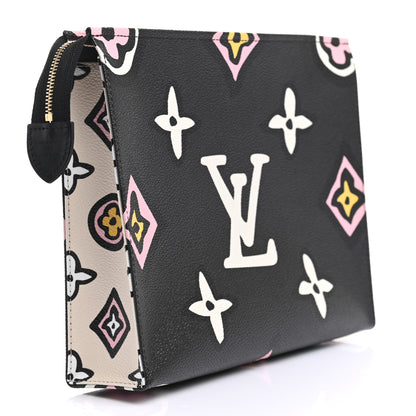 Louis Vuitton Monogram Giant Wild At Heart Toiletry Pouch 26 Black 3 of 7