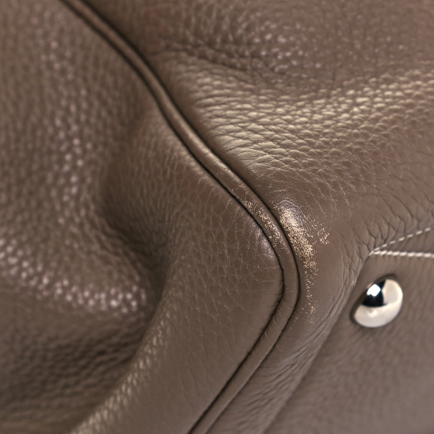 Hermes Taurillon Clemence Victoria Elan 38 Etoupe 10 of 13