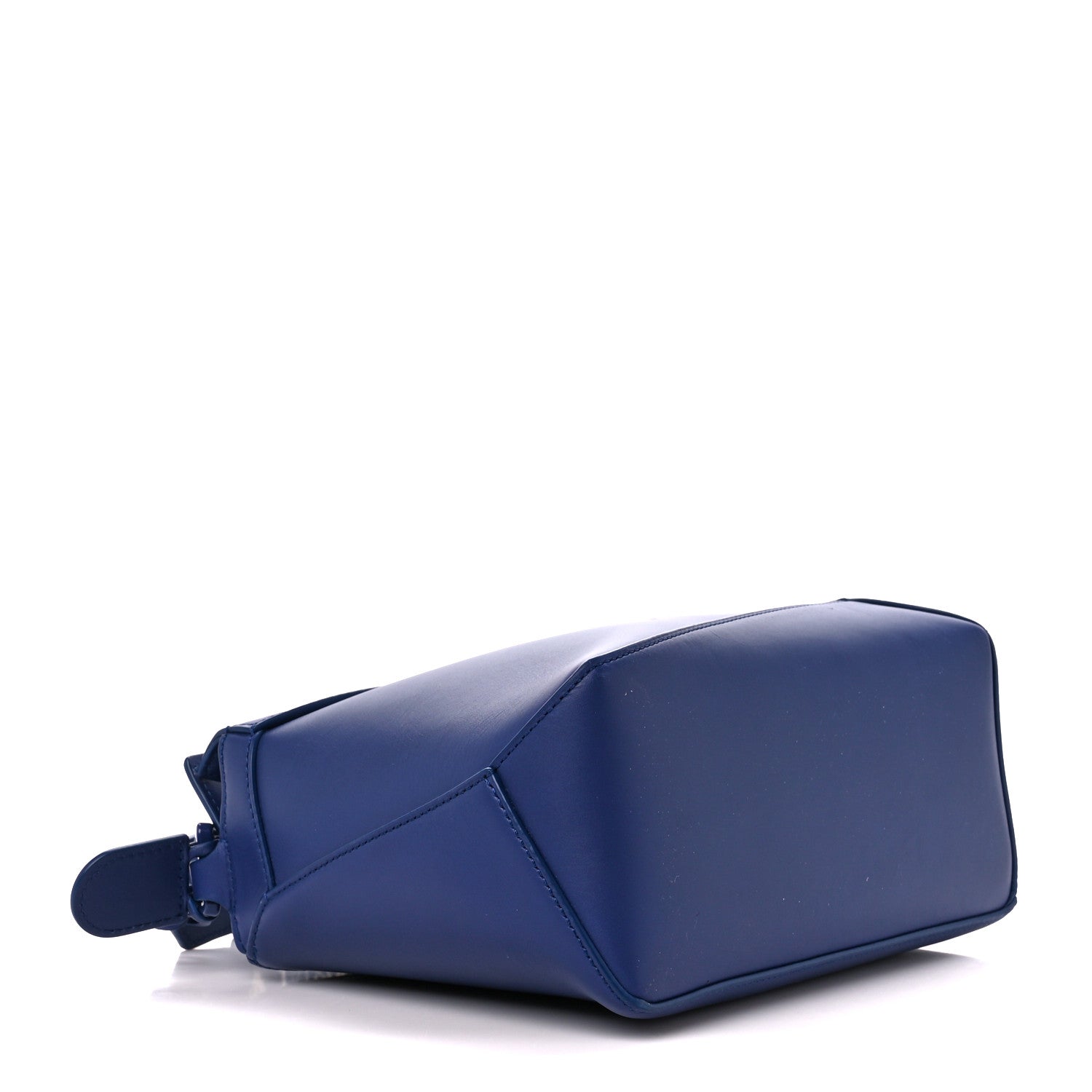 Loewe Satin Calfskin Monochrome Small Puzzle Edge Bag Navy 4 of 13