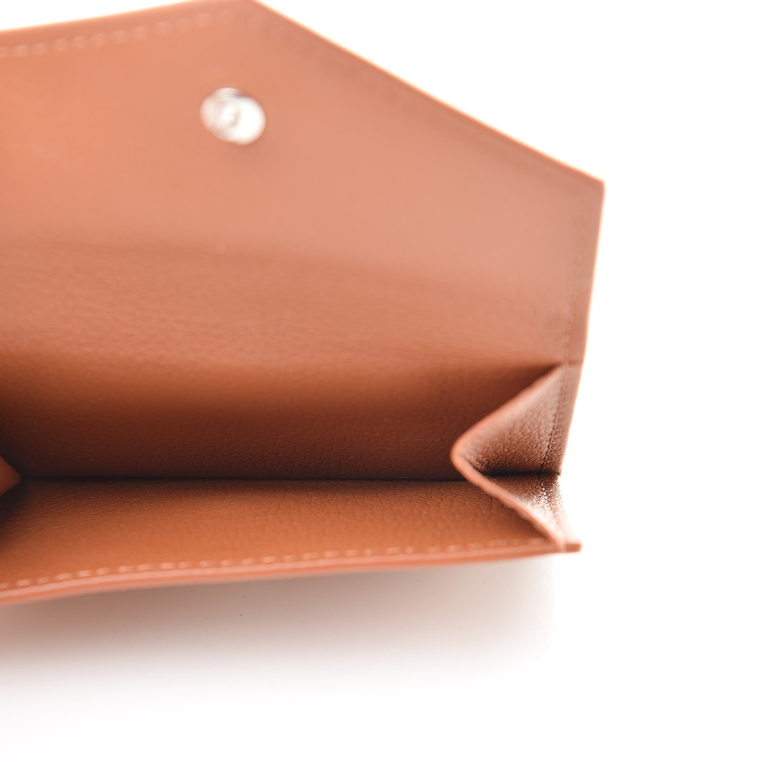 Louis Vuitton Calfskin Lockmini Wallet Caramel 5 of 8