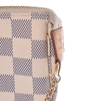 Louis Vuitton Damier Azur Mini Pochette Accessories 8 of 10