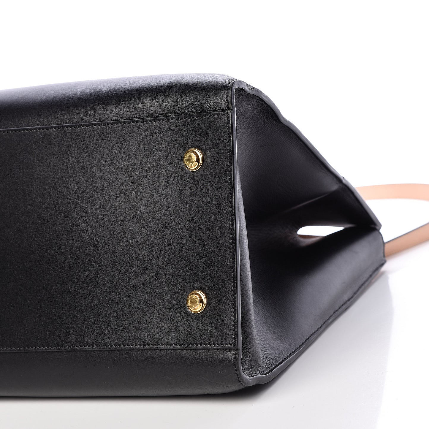 Calfskin City Steamer XL Black Creme Bourgogne