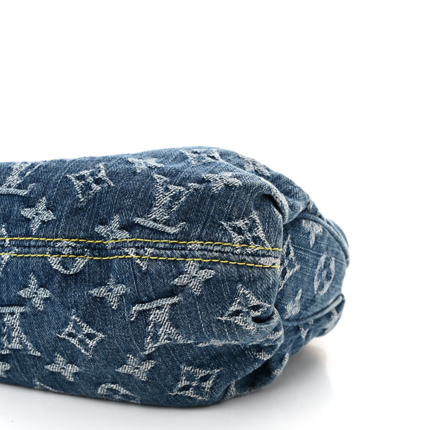 Monogram Denim Pleaty Blue
