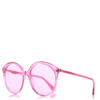 Gucci Acetate GG Sunglasses GG0257S Pink 1 of 6