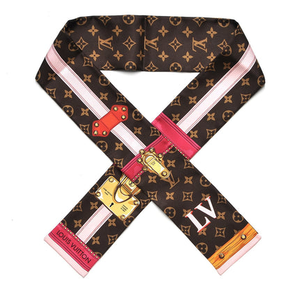 Louis Vuitton Silk Monogram Summer Trunks Bandeau Brown 1 of 4
